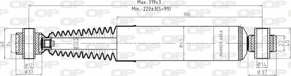 Open Parts SAB8175.32 - Амортизатор autosila-amz.com