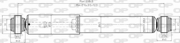 Open Parts SAB8363.32 - Амортизатор autosila-amz.com