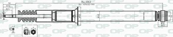 Open Parts SAB8381.32 - Амортизатор autosila-amz.com