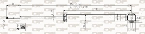 Open Parts SAB8295.32 - Амортизатор autosila-amz.com