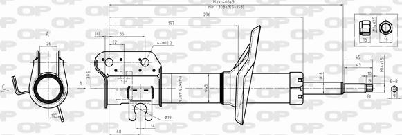 Open Parts SAB8296.31 - Амортизатор autosila-amz.com