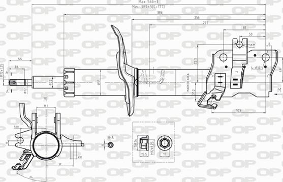 Open Parts SAB8246.31 - Амортизатор autosila-amz.com