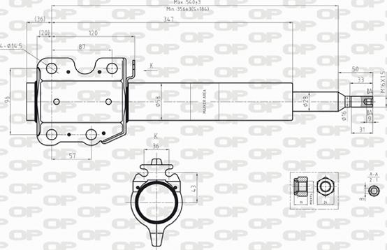 Open Parts SAB8240.31 - Амортизатор autosila-amz.com