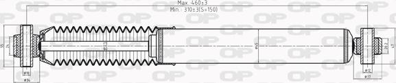 Open Parts SAB8202.32 - Амортизатор autosila-amz.com