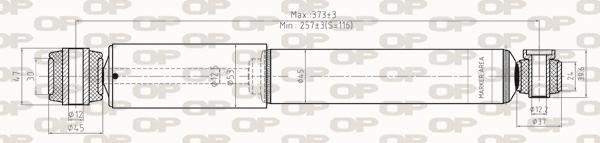 Open Parts SAB8281.32 - Амортизатор autosila-amz.com