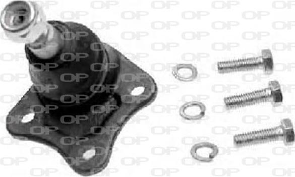 Open Parts SSB1003.10 - Шаровая опора, несущий / направляющий шарнир autosila-amz.com