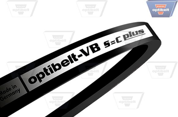 Optibelt 17 x 1150 - Клиновой ремень, поперечные рёбра autosila-amz.com