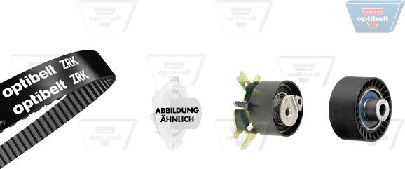 Optibelt KT 1428 W1 - Водяной насос + комплект зубчатого ремня ГРМ autosila-amz.com