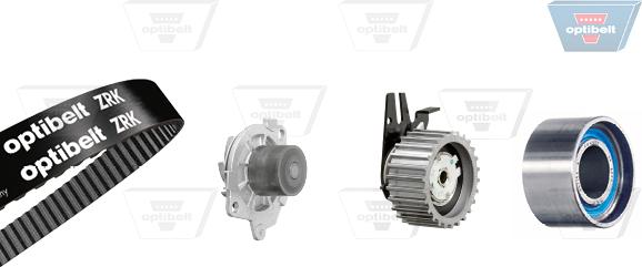 Optibelt KT 1085 W1 - Водяной насос + комплект зубчатого ремня ГРМ autosila-amz.com