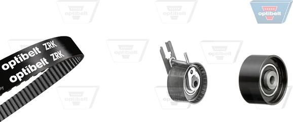 Optibelt KT 1390 - Комплект зубчатого ремня ГРМ autosila-amz.com