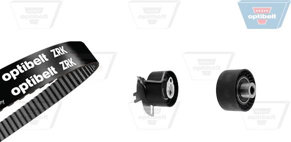 Optibelt KT 1718 - Комплект зубчатого ремня ГРМ autosila-amz.com