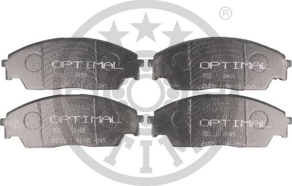 Optimal 9458 - Тормозные колодки, дисковые, комплект autosila-amz.com