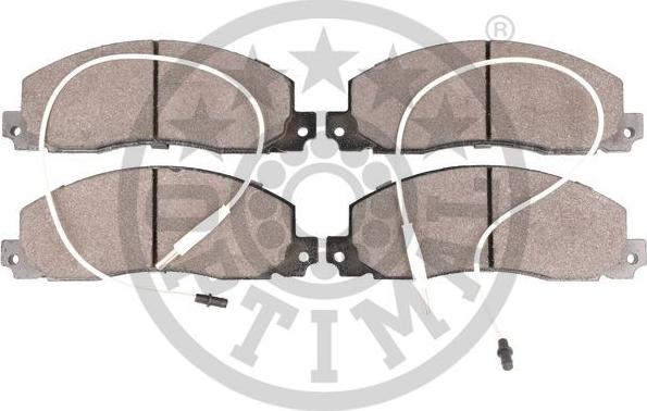 Optimal 9417 - Тормозные колодки, дисковые, комплект autosila-amz.com