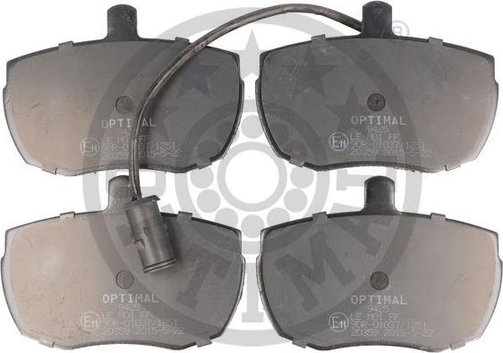 Optimal BP-09425 - Тормозные колодки, дисковые, комплект autosila-amz.com