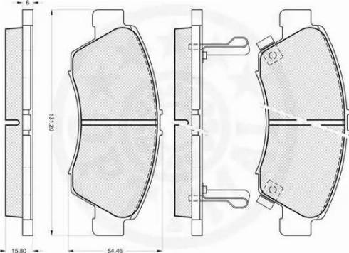 Optimal 9816 - Автозапчасть autosila-amz.com