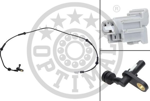 Optimal 06-S452 - Датчик ABS, частота вращения колеса autosila-amz.com