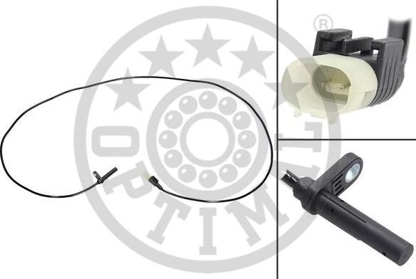 Optimal 06-S664 - Датчик ABS, частота вращения колеса autosila-amz.com