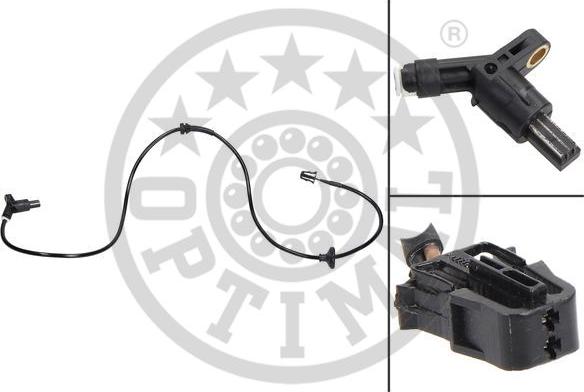 Optimal 06-S050 - Датчик ABS, частота вращения колеса autosila-amz.com