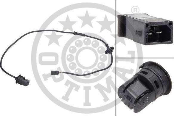 Optimal 06-S138 - Датчик ABS, частота вращения колеса autosila-amz.com