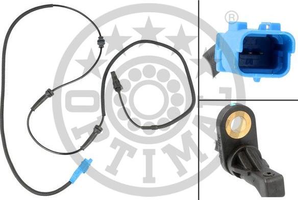 Optimal 06-S707 - Датчик ABS, частота вращения колеса autosila-amz.com