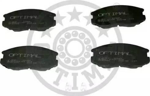 Optimal 10325 - Тормозные колодки, дисковые, комплект autosila-amz.com