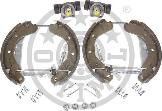 Optimal BK-5037 - Комплект тормозных колодок, барабанные autosila-amz.com