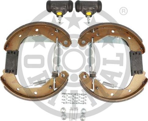 Optimal BK-5116 - Комплект тормозных колодок, барабанные autosila-amz.com