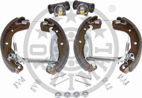 Optimal BK-5111 - Комплект тормозных колодок, барабанные autosila-amz.com