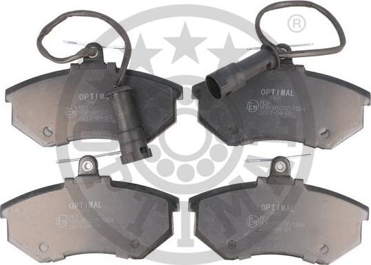 Optimal BP-09491 - Колодки тормозные дисковые, комплект AUDI: 80 (81, 85, B2), 90 (81, 85, B2) autosila-amz.com