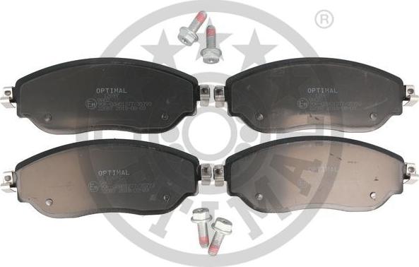 Optimal BP-12697 - Тормозные колодки, дисковые, комплект autosila-amz.com