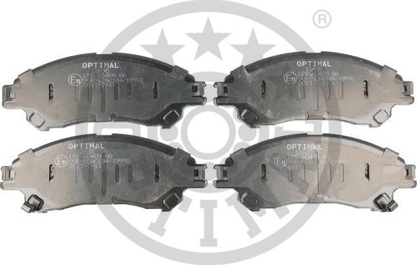 Optimal BP-12685 - Тормозные колодки, дисковые, комплект autosila-amz.com