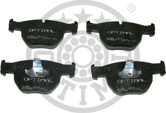 Optimal BP-12161 - Тормозные колодки, дисковые, комплект autosila-amz.com