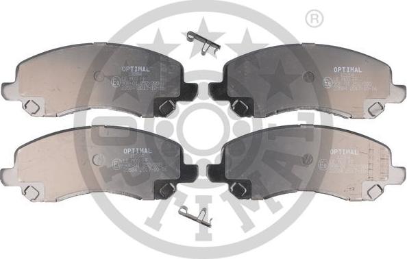 Optimal BP-12284 - Тормозные колодки, дисковые, комплект autosila-amz.com