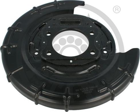 Optimal BSP-9223R - Отражатель, диск тормозного механизма autosila-amz.com