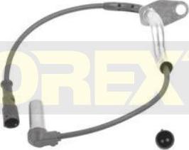Orex 101021 - Датчик ABS, частота вращения колеса autosila-amz.com