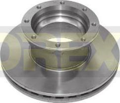 Orex 245011 - Тормозной диск autosila-amz.com