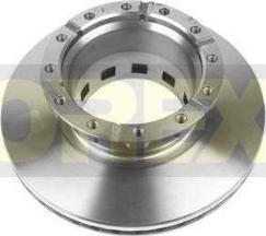 Orex 745007 - Тормозной диск autosila-amz.com