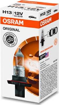 Osram 9008 - лампа ORIGINAL LINE! 1шт. (H13) 12V 60/55W P26.4t качество ориг. з/ч (ОЕМ)\ autosila-amz.com