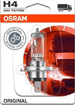 Osram 64196-01B - Лампа H4 24V 75/70W P43t ORIGINAL LINE качество оригинальной з/ч (ОЕМ) 1 шт. autosila-amz.com
