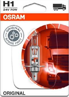 Osram 64155-01B - Лампа H1 24V 70W P14.5s ORIGINAL LINE качество оригинальной з/ч (ОЕМ) 1 шт. autosila-amz.com