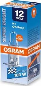 Osram 64152SB - Лампа H1 12V 100W PX14.5s OFF-ROAD Super Brigh Лампы повышенной мощности 1 шт. autosila-amz.com