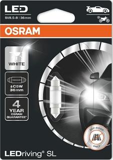 Osram 6418DWP-01B - Лампа накаливания, освещение салона autosila-amz.com