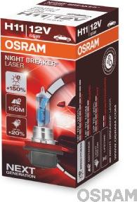 Osram 64211NL - Лампа накаливания, фара дальнего света autosila-amz.com
