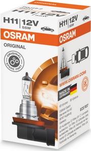 Osram 64211 - Лампа H11 12V 55W PGJ19-2 ORIGINAL LINE качество оригинальной з/ч (ОЕМ) 1 шт. autosila-amz.com