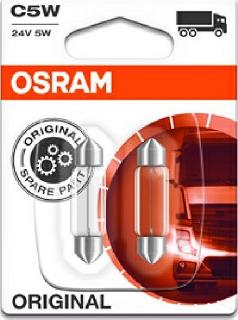 Osram 6423-02B - Лампа накаливания, фонарь освещения номерного знака autosila-amz.com