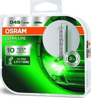 Osram 66440ULT-HCB - D4S (35W) Лампа XENARC ULTRA LIFE, увеличенный срок службы, 2шт., двойная коробка autosila-amz.com