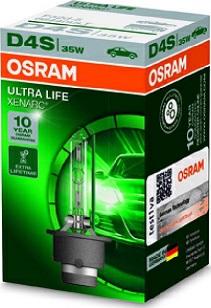 Osram 66440ULT - D4S (35W) Лампа XENARC ULTRA LIFE, увеличенный срок службы, 1шт., картонная коробка autosila-amz.com