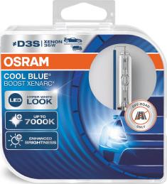 Osram 66340CBB-HCB - Лампа ксеноновая Osram XENARC Cool Blue Boost 7000К D4S (35W 42V PK32d-5) 2шт. autosila-amz.com