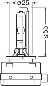 Osram 66340XNN - Лампа накаливания, фара дальнего света autosila-amz.com