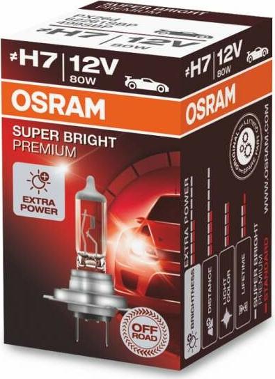 Osram 62261SBP - Лампа накаливания, фара дальнего света autosila-amz.com